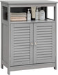 Bathroom Floor Cabinet Wooden Freestanding Storage Cabinet