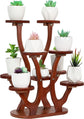 9 Pottred Plant Stand Rack Multiple Flower Pot Holder Corner Balcony