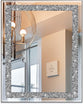 New Wall Mirror Crystal Crush Diamond Mirror for Home Décor Accent