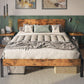 Queen Bed Frame with Headboard, Strong Steel Slat Support, Tool-Free Assembly