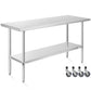 New Stainless Steel Work & Prep Table 24&