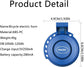 Electric Bike Horn, Electronic Bicycle Bell, Waterproof 4 Sound Modes w/ Rechargeable Battery, Blue