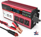 1000W 500W Car Power Inverter DC 12V To AC 110V 2 AC Outlets RV Solar Converter