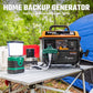 1000W Portable Powered Generator for Backup Home Use Camping Outdoors