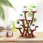 9 Pottred Plant Stand Rack Multiple Flower Pot Holder Corner Balcony