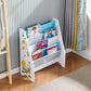 NEW! 4-Tier Children Sling Book Rack Bookshelf Wooden Storage for Books