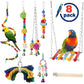 Pet Bird Swing Parrot Parakeet Budgie Cockatiel Cage Hammock Hanging Toy