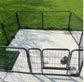 40 Inch Tall 8 Panel Extra Large Metal Outdoor Dog Pet Play Pen Kennel Garden Yard Fence Gate Set