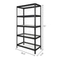 NEW! 72" 5- Tier Shelf Freestanding Heavy Duty Steel Shelves 4000 lbs Storage Rack