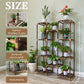 Plant Stand Indoor Outdoor, Tall Plant Shelf for Multiple Plants, 10 Tiers