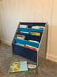 Sling Book Rack Bookshelf for Kids - Easy-to-Reach Storage for Books