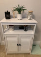 Bathroom Floor Cabinet Wooden Freestanding Storage Cabinet