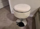 Round Storage Vanity Stool, 360°Swivel Height Adjustable Stool Chair With Storage