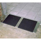 8" x 32" Portable Solid Wheelchair Threshold Ramp for Front Door Home Transition