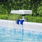 Soothing LED Waterfall Above Ground Pool Accessory