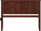 Madison Headboard, King, Walnut