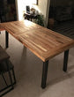 New Dining Table 6-Person Indoor Outdoor Acacia Wood Dining Table