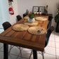 New Spanish Bay Teak Finish Acacia Wood Dining Table