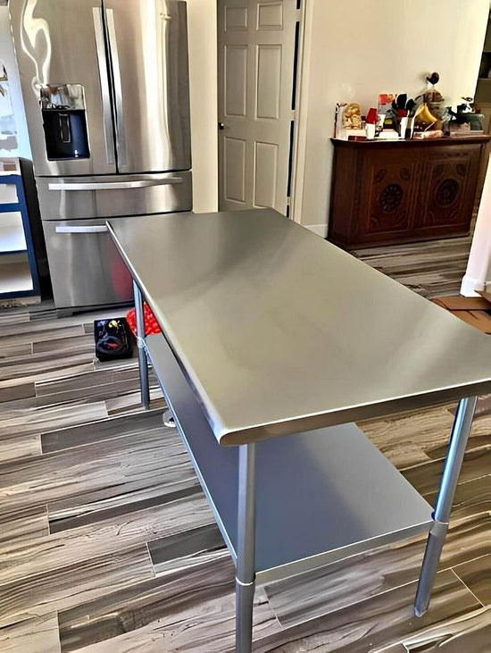 New 24" x 60" Prep table Stainless Steel Work Table with Undershelf