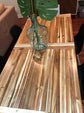 New Acacia Wood Dining Table For Indoor & Outdoor