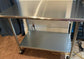 Stainless Steel Work & Prep Table w/ Casters, NSF Commercial Restaurant Kitchen 24&