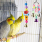 Pet Bird Swing Parrot Parakeet Budgie Cockatiel Cage Hammock Hanging Toy