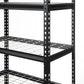 36" W x 18" D x 72" H 5-Tier Freestanding Shelf, Storage Rack