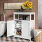 Bathroom Floor Cabinet Wooden Freestanding Storage Cabinet