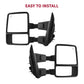 Pair Tow Mirrors for 08-16 Ford F250 F350 Super Duty Turn Signal Power Heated