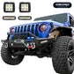 2018-2023 Jeep Wrangler JL JLU w/ Led Lights, Offroad Front / Rear / Full Set Bumper