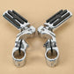 1.25" Highway Foot Pegs Pedals Fit For Harley Touring Road King Street Glide