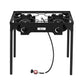 Professional Outdoor 150000 BTU Stove Propane 2 Burner Portable Cooker BBQ Grill