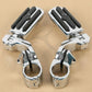 1.25" Highway Foot Pegs Pedals Fit For Harley Touring Road King Street Glide