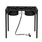 Professional Outdoor 150000 BTU Stove Propane 2 Burner Portable Cooker BBQ Grill