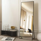 64"x21" Full Length Mirror Rectangle Body Dressing Floor Mirrors, Black