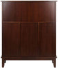 Portable Beynac Bar Cappuccino Wine Cabinet with adjustable shelf & 8 slots