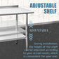 24"x60" Stainless Steel Work Table Scratch Resistant Antirust Metal Adjustable Feet