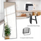 64"x21" Full Length Mirror Rectangle Body Dressing Floor Mirrors, Black