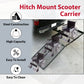 Foldable Electric-Wheelchair Hitch Carrier Mobility Scooter Loading Ramp