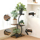 4 Tier Wrought Iron Plant Stand for Home Decor