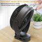 10000mAh Battery Operated Misting Fan with Clip, 8-Inch Mist Fan for Desk, Detachable Battery