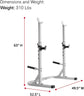 Squat Rack 310-Poundt Cap Gym Supplies