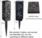 8 Pcs Solar Powered LED Garden Lights, Automatic Led  Decorative Landscape Lighting for Patio