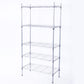 550 lb Capacity 59" Adjustable Shelves 5 Tier Wire Shelving Unit Metal Storage Rack