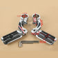 1.25" Highway Foot Pegs Pedals Fit For Harley Touring Road King Street Glide