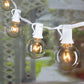 Outdoor String Light, 25Feet G40 Globe Patio Lights w/ 27 Edison Glass Bulbs(2 Spare), Waterproof