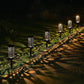 8 Pcs Solar Powered LED Garden Lights, Automatic Led  Decorative Landscape Lighting for Patio