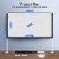 Projector Screen with Stand 120 inch Outdoor Indoor Projection Screen, Osoeri 16:9 4K Portable