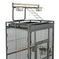 61" Large Bird Cage Large Play Top Parrot Finch Cage Pet Supplies Removable Part