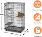 Cat Playpen / Cat Cage Includes 3 Adjustable Resting Platforms